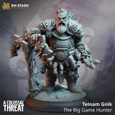 Telnam Gnik - The Big Game Hunter 3D-printed model